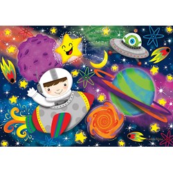 Ravensburger (03044) - "Space Rocket" - 24 pieces puzzle