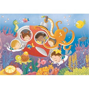Ravensburger (05544) - "Deep Diving Friends" - 24 pieces puzzle