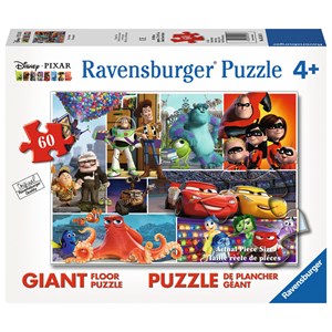 Ravensburger (05547) - "Pixar Friends" - 60 pieces puzzle