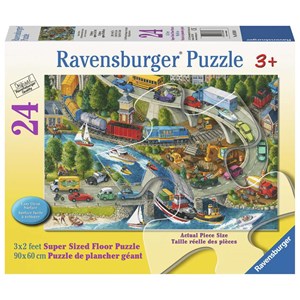 Ravensburger (05560) - "Vacation Hustle" - 24 pieces puzzle