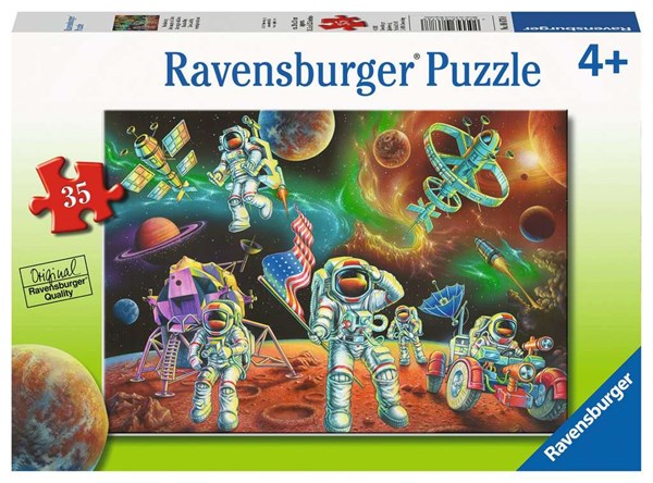 Ravensburger (08678) - "Moon Landing" - 35 pieces puzzle