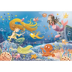 Ravensburger (09638) - "Mermaid Tales" - 60 pieces puzzle