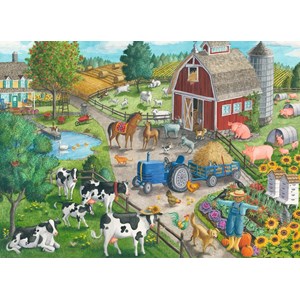 Ravensburger (09640) - "Home on The Range" - 60 pieces puzzle
