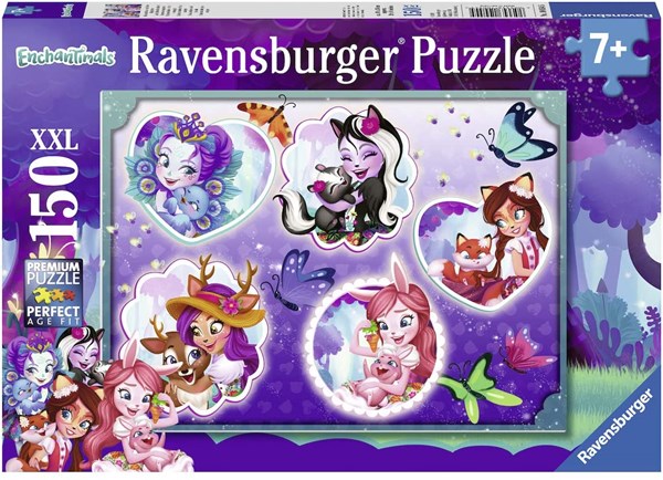 Ravensburger (10054) - "Enchantimals" - 150 pieces puzzle