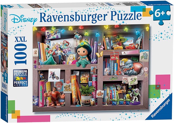 Ravensburger (10410) - "Disney Multicharacter" - 100 pieces puzzle