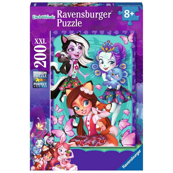 Ravensburger (12602) - "Enchantimals" - 200 pieces puzzle