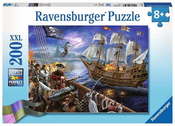 Ravensburger (12759) - "Blackbeard's Battle" - 200 pieces puzzle