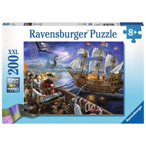 Ravensburger (12759) - "Blackbeard's Battle" - 200 pieces puzzle