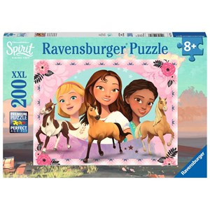 Ravensburger (12772) - "Spirit, Ocean Friendship" - 200 pieces puzzle