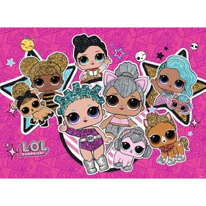 Ravensburger (12884) - "LOL Surprise, Girl Power" - 200 pieces puzzle