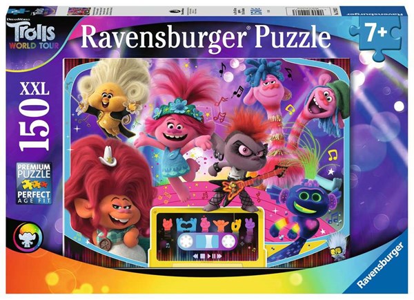 Ravensburger (12913) - "Trolls 2, World Tour" - 150 pieces puzzle