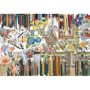 Ravensburger (13592) - "Color with Me" - 300 pieces puzzle