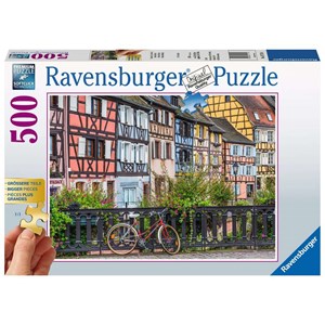 Ravensburger (13711) - "Colmar, France" - 500 pieces puzzle