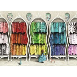 Ravensburger (14996) - "Fantastic Fashionista" - 1000 pieces puzzle