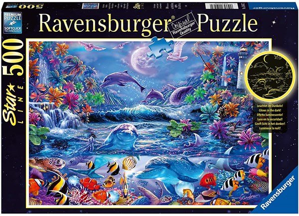 Ravensburger (15047) - "The Magic of the Moonlight" - 500 pieces puzzle