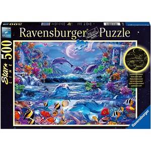 Ravensburger (15047) - "The Magic of the Moonlight" - 500 pieces puzzle