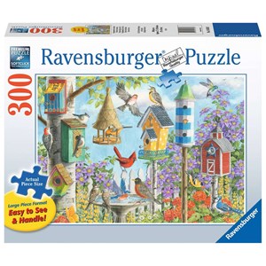 Ravensburger (16436) - "Home Tweet Home" - 300 pieces puzzle