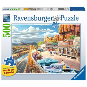 Ravensburger (16441) - "Scenic Overlook" - 500 pieces puzzle