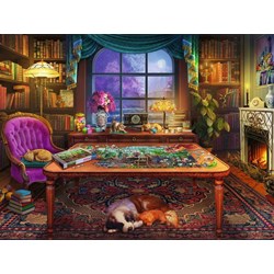 Ravensburger (16444) - "Puzzler's Place" - 750 pieces puzzle