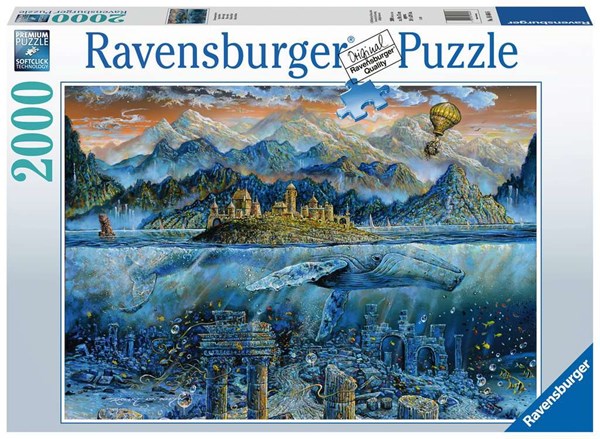 Ravensburger (16464) - "Wisdom Whale" - 2000 pieces puzzle