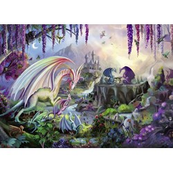 Ravensburger (16707) - "Dragon Valley" - 2000 pieces puzzle