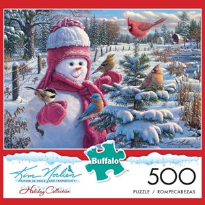 Buffalo Games (3876) - Kim Norlien: "Snowbaby Grace" - 500 pieces puzzle