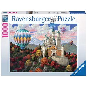 Ravensburger (19857) - "Neuschwanstein Daydream" - 1000 pieces puzzle