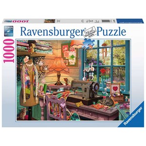 Ravensburger (19892) - "The Sewing Shed" - 1000 pieces puzzle