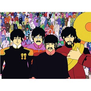 Ravensburger (19929) - "Beatles, Yellow Submarine" - 500 pieces puzzle