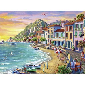 Ravensburger (19940) - "Romantic Sunset" - 750 pieces puzzle