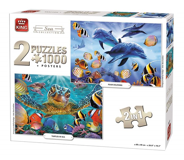 King International (05211) - "Sea Collection" - 1000 pieces puzzle
