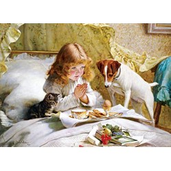 Eurographics (6000-5329) - Charles Burton Barber: "Suspense" - 1000 pieces puzzle