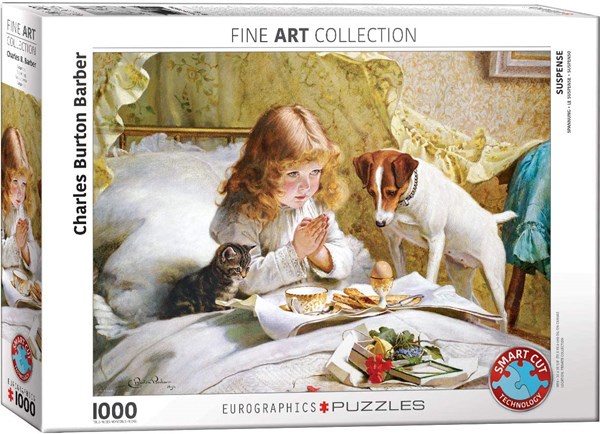 Eurographics (6000-5329) - Charles Burton Barber: "Suspense" - 1000 pieces puzzle