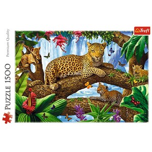 Trefl (26160) - "Resting among the trees" - 1500 pieces puzzle