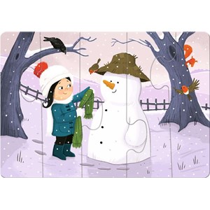 Ravensburger (4559) - "My First Puzzle, Seasons" - 2 3 4 5 pieces puzzle