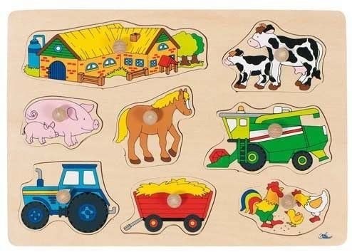 Goki (57909) - "Farm" - 1 pieces puzzle