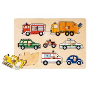 Goki (57996) - "Transportation" - 8 pieces puzzle