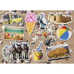 Gibsons (G2251) - "The Seaside" - 12 pieces puzzle