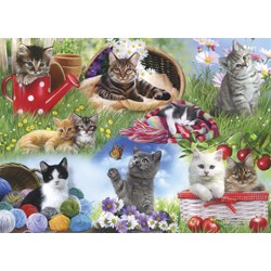 Gibsons (G2253) - "Cats" - 12 pieces puzzle