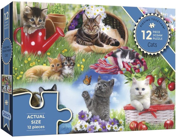 Gibsons (G2253) - "Cats" - 12 pieces puzzle
