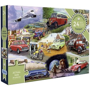 Gibsons (G2255) - "Transport" - 24 pieces puzzle