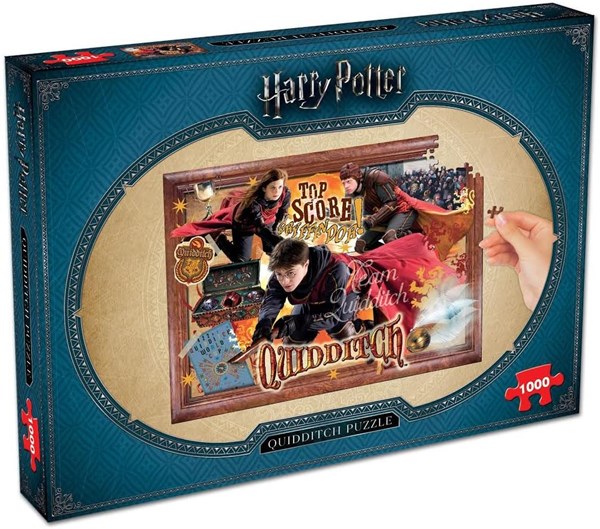 Winning Moves Games (2497) - "Harry Potter, Quidditch" - 1000 pieces puzzle
