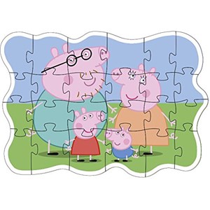 Barbo Toys (8951) - "Peppa Pig" - 24 pieces puzzle