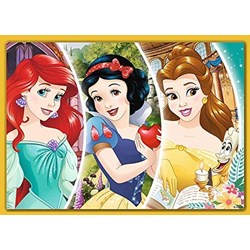 Trefl (34309) - "Happy Day of Princesses" - 35 48 54 70 pieces puzzle