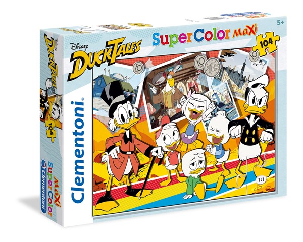 Clementoni (23718) - "Duck Tales" - 104 pieces puzzle