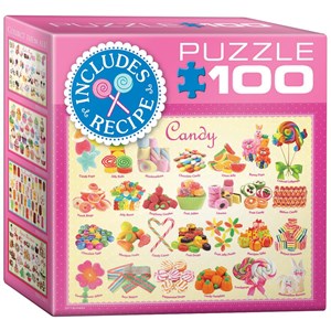 Eurographics (8104-0521) - "Candy" - 100 pieces puzzle