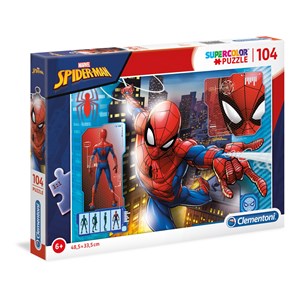Clementoni (27118) - "Puzzle-Spider Man" - 104 pieces puzzle