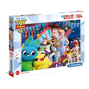 Clementoni (27276) - "Toy Story 4" - 104 pieces puzzle