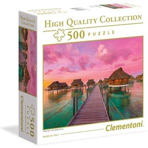 Clementoni (96156) - "Colorful Paradise" - 500 pieces puzzle
