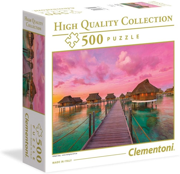 Clementoni (96156) - "Colorful Paradise" - 500 pieces puzzle
